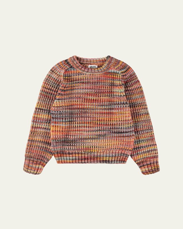 Boy's Bosse Space-Dyed Sweater, Size 7-16